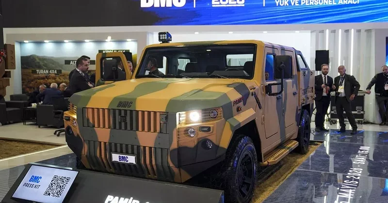 SAHA 2026: Турция показала небронированный автомобиль PAMİR