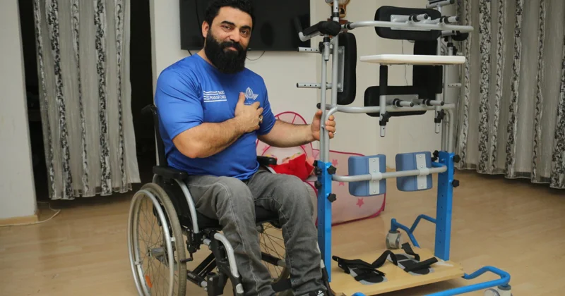 Daha 200 şəxsə reabilitasiya vasitələri ünvanlarına aparılaraq təqdim edilib
