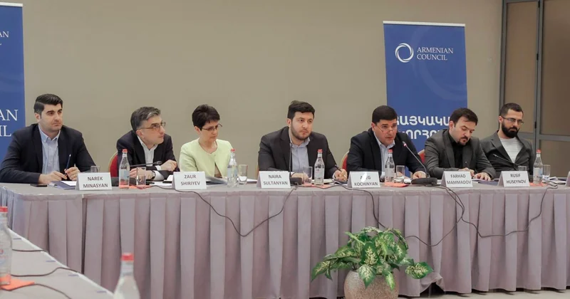 Ermənistan Azərbaycan media nümayəndələri və ekspertləri DƏYİRMİ MASADA