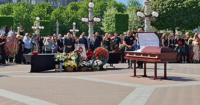 İrpendə Valentina Antonenko ilə vida mərasimi olub
