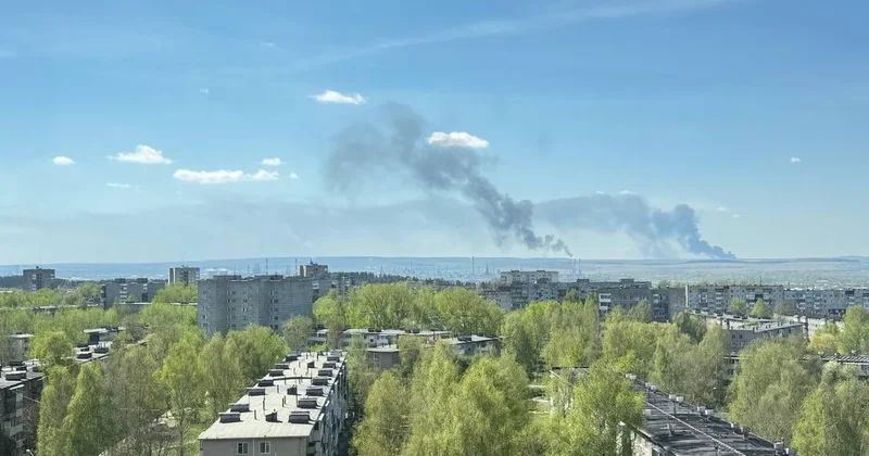 Rusiyanın ən böyük neft emalı müəssisələrindən biri VURULDU
