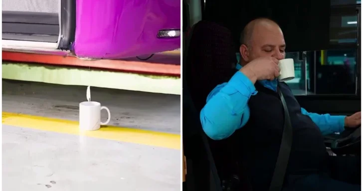 В Баку водитель заварил чай с помощью автобуса и напомнил о важности профессионализма за рулем