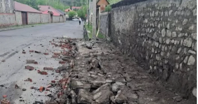 Şəhər və 4 kənd qazsız qaldı; hasarın aşmasına görə FOTO