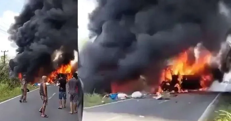 İndoneziyada 1 ayda ikinci dəhşət: 16 nəfər yanaraq öldü VİDEO