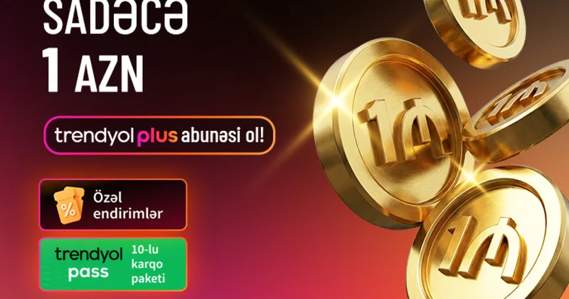 Trendyol Plus в Азербайджане: 10 бесплатных доставок и эксклюзивные скидки