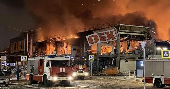 Moskvada anbar yanır: yanğın sahəsi 8 min kv.metri keçdi