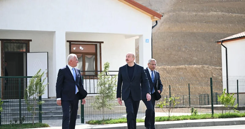 Prezident İlham Əliyev Laçında FOTOLAR (YENİLƏNİB)
