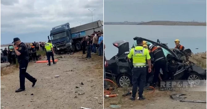 Bakıda ağır yol nəqliyyat hadisəsi baş verib