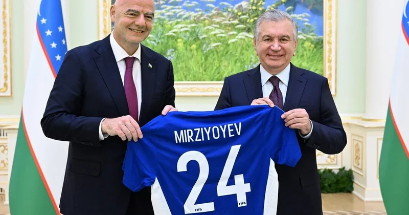 Uzbekistan President Awards Coaches and Football Players