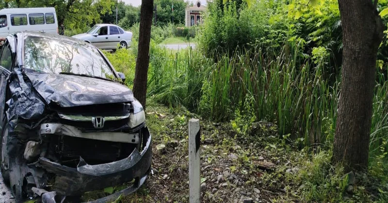 Авария в Гахском районе: пострадали три человека ФОТО
