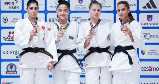 Azərbaycan cüdoçularından Avropa Kubokunda 4 medal