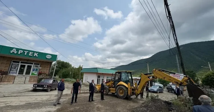 Goranboyda sel fəsadlar törətdi FOTO