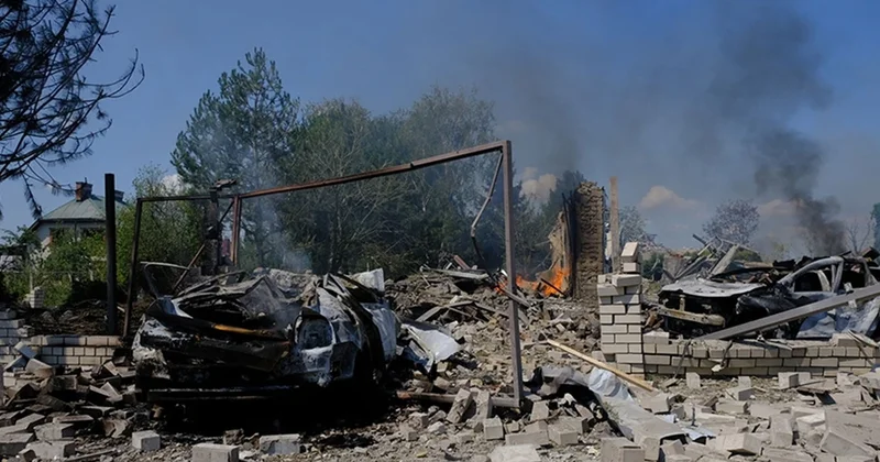 Rusiyadan Xarkova intensiv hücum: 3 ölü, 21 yaralı