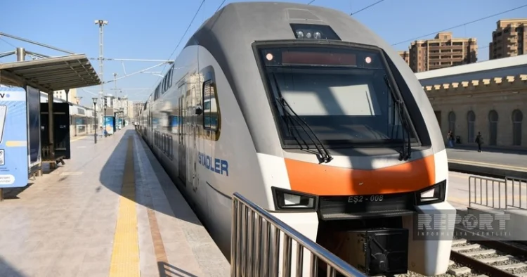 Bakıdan Qazaxa ilk dəfə sürətli qatarlarla sərnişin daşımalarına start verilir