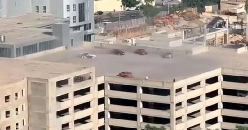 Bakıda inanılmaz görüntü elə yerdə “drift” etdilər ki... VİDEO