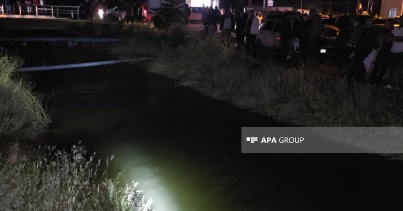 Naxçıvanda 7 yaşlı uşaq kanalda bataraq ölüb.