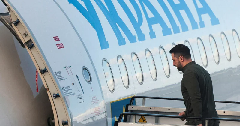 Zelenski Londona gedib Avropa liderləri ilə danışıqlar başlayır
