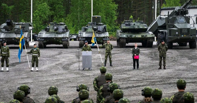 İsveç Rusiya ilə sərhəddə NATO nun yeni qrupunu yerləşdirdi