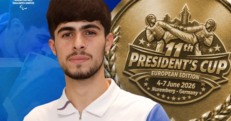 Azərbaycan parataekvondoçusundan Almaniyada növbəti qızıl medal