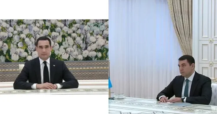 Türkmənistan Prezidenti Adil Kərmlini qəbul ETDİ