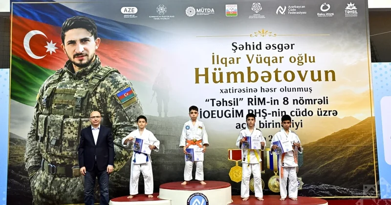 Şəhidin xatirəsinə həsr olunmuş cüdo turnirinin qalibləri mükafatlandırılıb