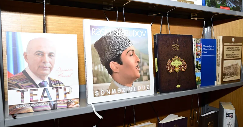 Azərbaycanın 19 cu ədəbiyyat guşəsi Türkmənistanda yaradıldı Fotolar
