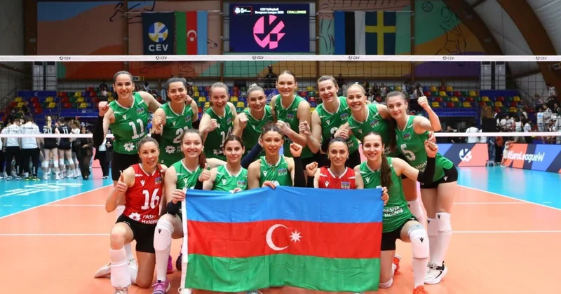 Azərbaycanın voleybol milli komandaları Avropa Liqasında birinci mərhələni başa vurublar