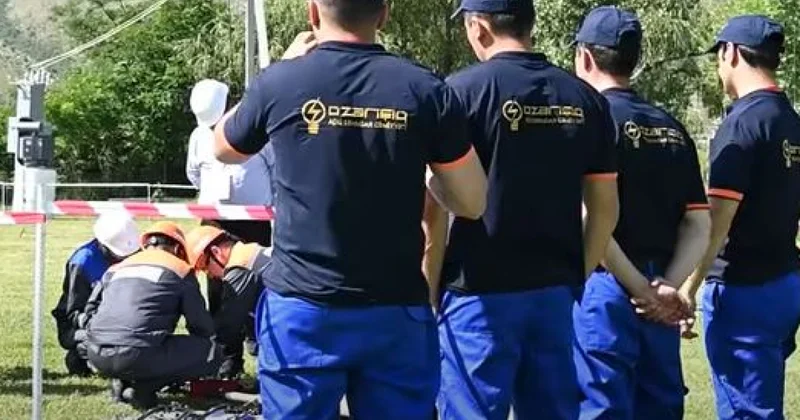 Победы азербайджанских энергетиков в Кыргызстане видео