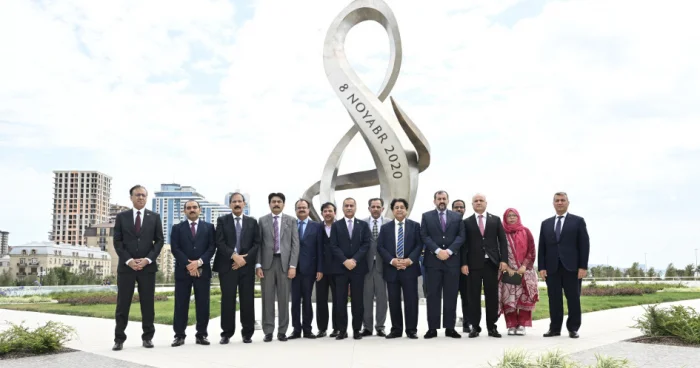Pakistan MA nın sədri Zəfər parkını ziyarət edib