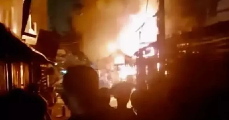Vyetnamda binada yanğın: 2 si uşaq 8 ölü