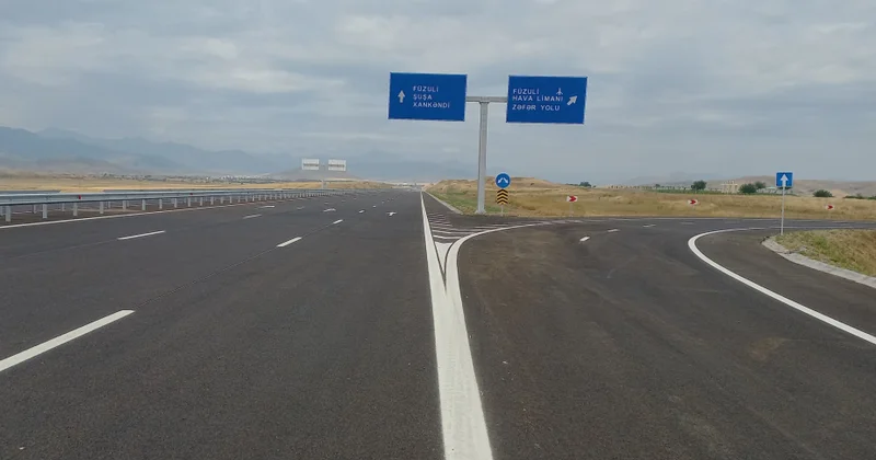 Əhmədbəyli Füzuli Şuşa yolu bölgədə turizmin inkişafına və iqtisadi fəallığı artırmağa töhfə verəcək VİDEO