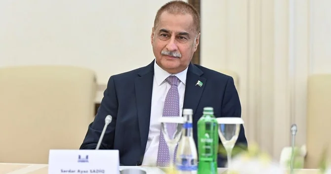 Sərdar Ayaz Sadiq Pakistan və Azərbaycan arasında parlamentlərarası dialoqun möhkəmlənəcəyinə əmindir