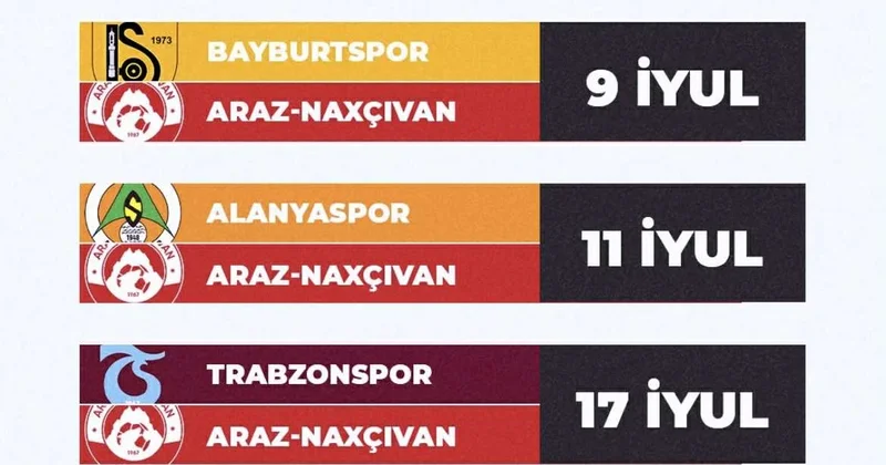 Araz Naxçıvan Trabzonspor la qarşılaşacaq