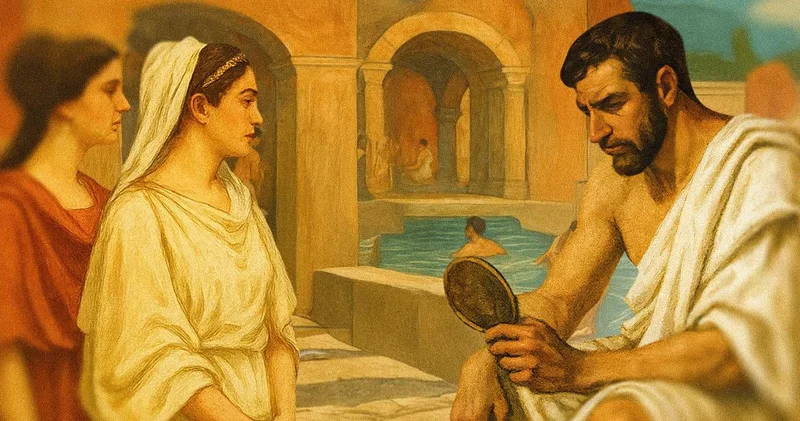 Əlində süngər, sabun əvəzinə qum: Qədim Romada gigiyena qaydaları necə idi?