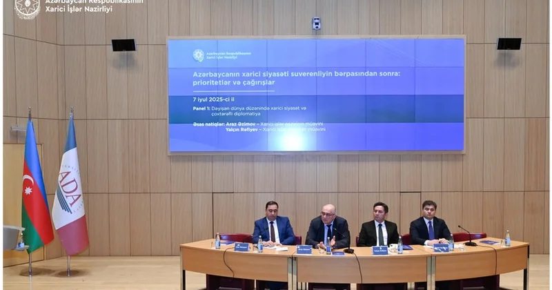 Diplomatik xidmət orqanları rəhbərləri postmünaqişə dövrünün reallıqlarını müzakirə edib FOTOLAR