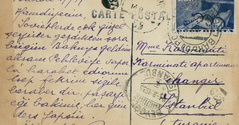 90 il əvvəl Bakıya səfər edən bir türkün göndərdiyi açıqca üzə çıxıb