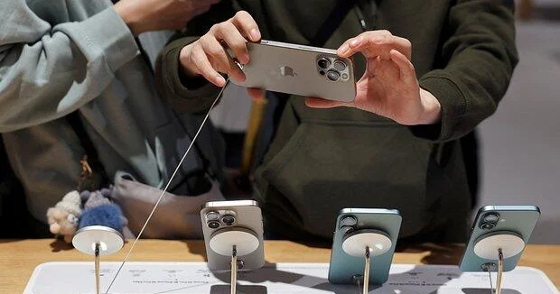 Продажи iPhone в Китае выросли