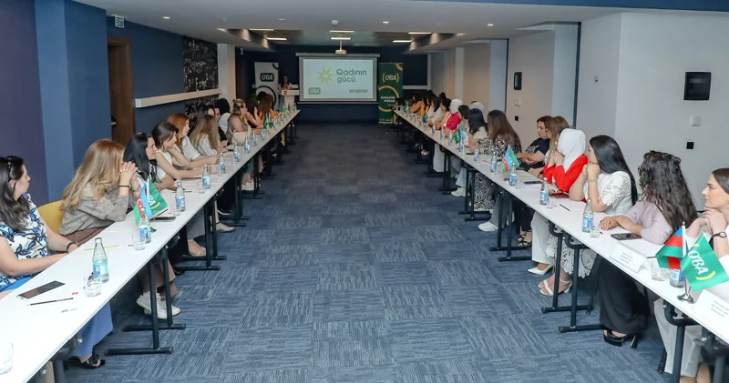 OBA marketlər şəbəkəsi “Qadının gücü” layihəsi çərçivəsində növbəti tədbirini keçirib (VİDEO)