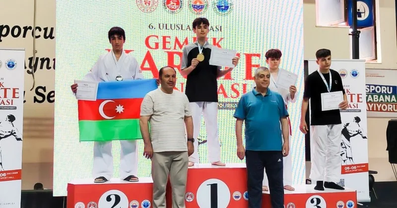 Naxçıvanlı karateçi beynəlxalq turnirdə gümüş medal qazanıb