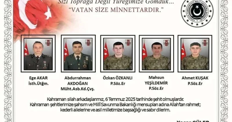 Metan qazı Türkiyədə 8 hərbçinin həyatına son qoydu