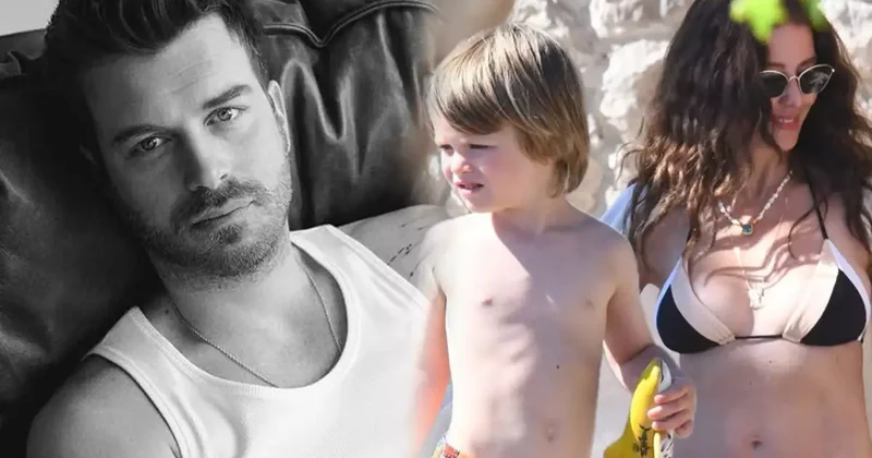 Kıvançın oğlu ilə xanımı