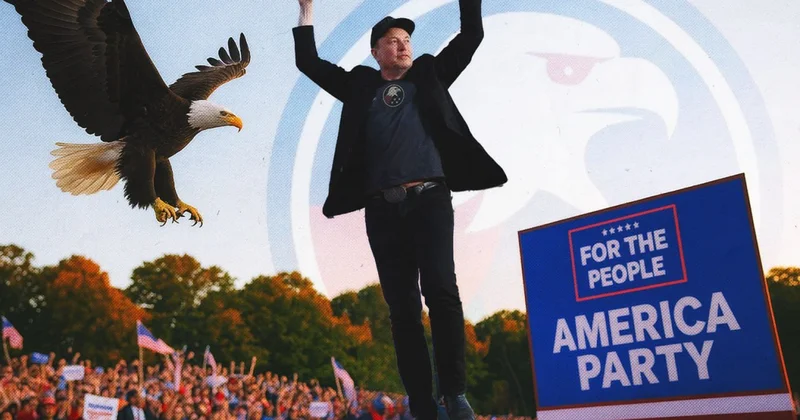 İlon Mask Amerika Partiyasının ilk mesajlarını yaydı
