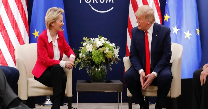Трамп и Урсула фон дер Ляйен провели телефонный разговор