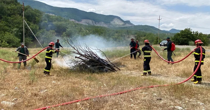 FHN Altıağac Milli Parkında təlim keçirib