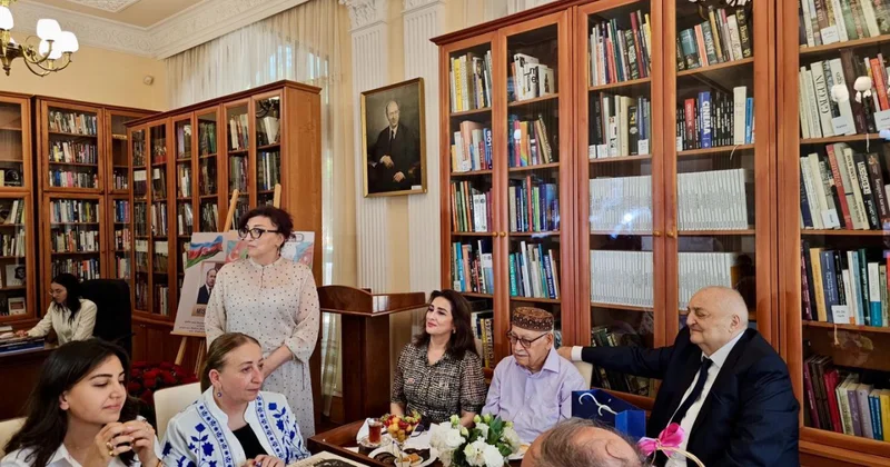 Prezident Kitabxanasında Əməkdar jurnalist Ağahüseyn Hüseynovun 85 illik yubileyi qeyd olunub