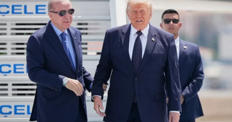 TRAMP TÜRKİYƏYƏ GƏLDİ Ərdoğan şəxsən qarşıladı + FOTOLAR