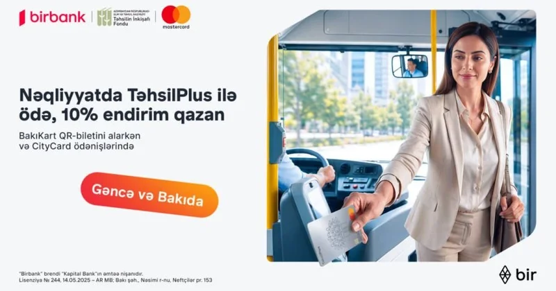 Təhsil işçilərinə şad xəbər: İctimai nəqliyyatda ödənişlərin 10% i geri qaytarılacaq