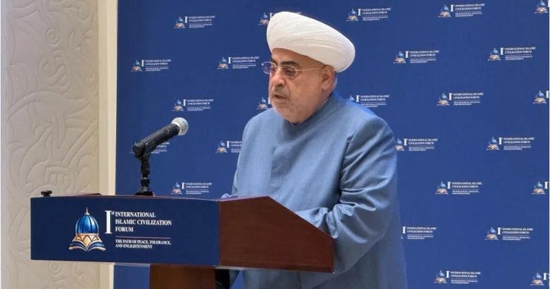 Allahşükür Paşazadə I Beynəlxalq İslam Sivilizasiyası Forumunun açılış mərasimində FOTO