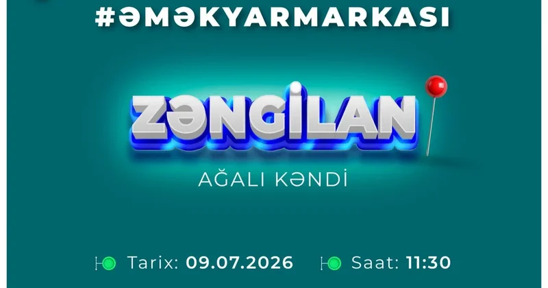 Zəngilanda əmək yarmarkasında 80 vakansiya təqdim ediləcək