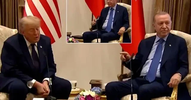 Tramp sanksiyaların ləğvini elan edərkən Ərdoğanın reaksiyası gündəm oldu VİDEO